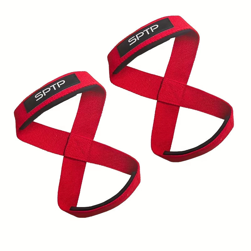 Figure 8 Lifting Straps, Weight Lifting Wrist Straps for Deadlift, Powerlifting, Strongman, & Cross Training Strong Wrist Straps