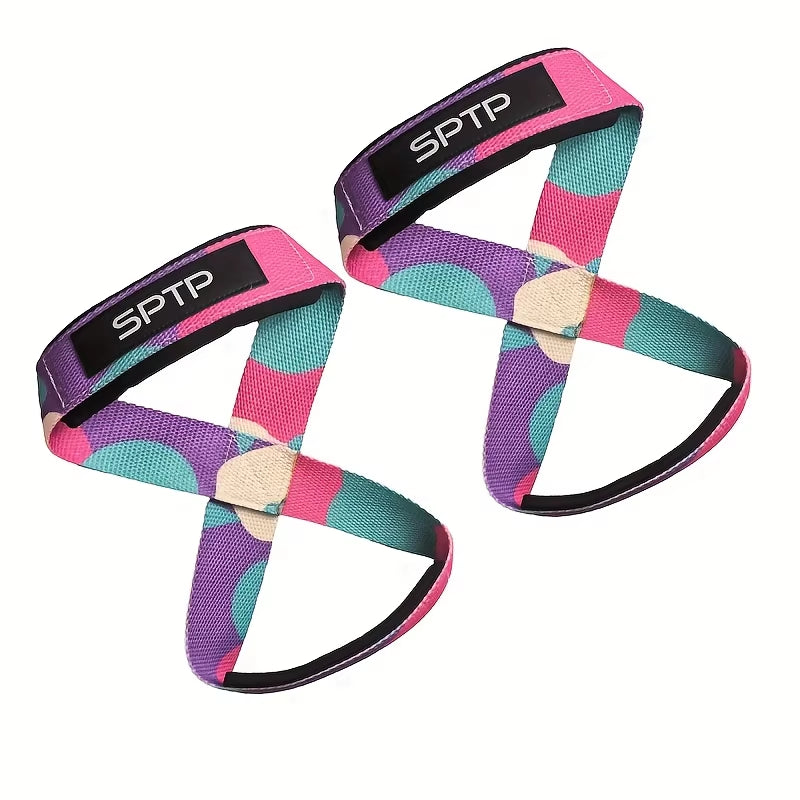 Figure 8 Lifting Straps, Weight Lifting Wrist Straps for Deadlift, Powerlifting, Strongman, & Cross Training Strong Wrist Straps