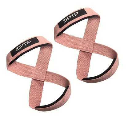 Figure 8 Lifting Straps, Weight Lifting Wrist Straps for Deadlift, Powerlifting, Strongman, & Cross Training Strong Wrist Straps